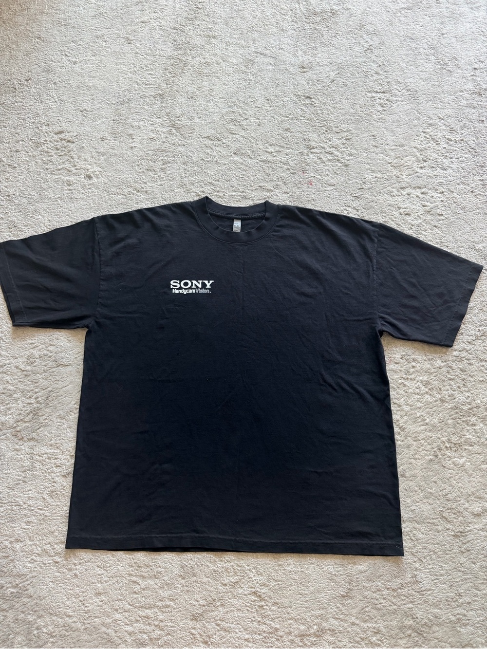 Sony Digital Handycam Vintage Promo T-Shirt Los Angeles Apparel Blanks 2XL